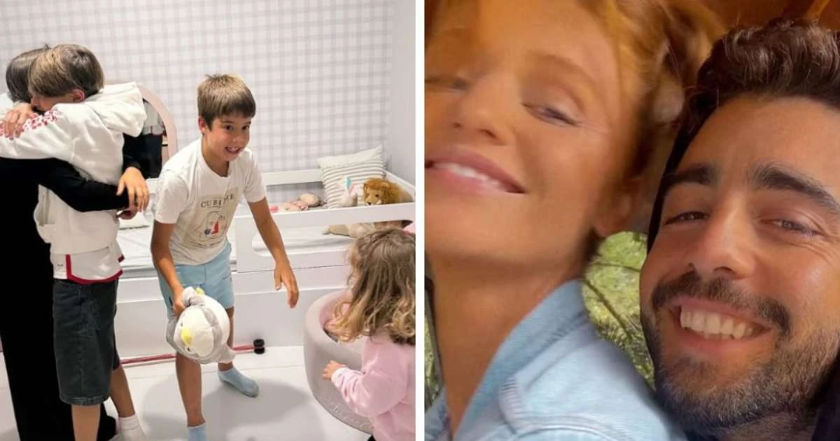 Pedro Scooby mostra reencontro dos filhos com irmãos que moram com Luana Piovani
