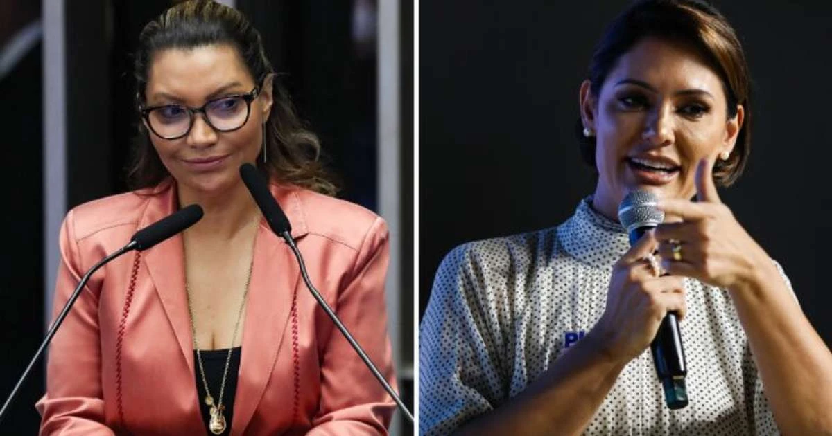 Janja critica Michelle Bolsonaro com indireta: 'Não xingo marido de ninguém'
