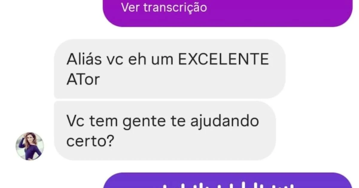 Paulo Ferreira: Quem é o ator que expôs conversa com Tatá Werneck e a incomodou; entenda a polêmica
