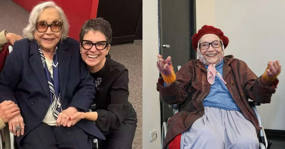 Sandra Annenberg faz homenagem em comemoração aos 96 anos de Nathalia Timberg: 'Obrigada por me inspirar'