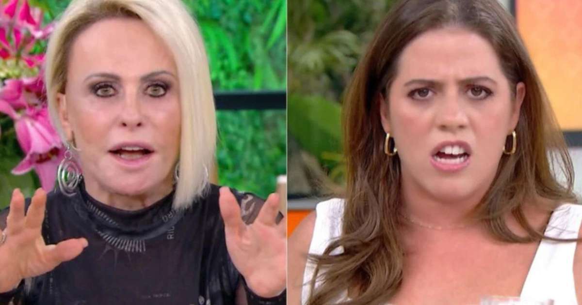 Ao vivo, Ana Maria Braga dá corte em Tati Machado: 'Não é da sua conta'