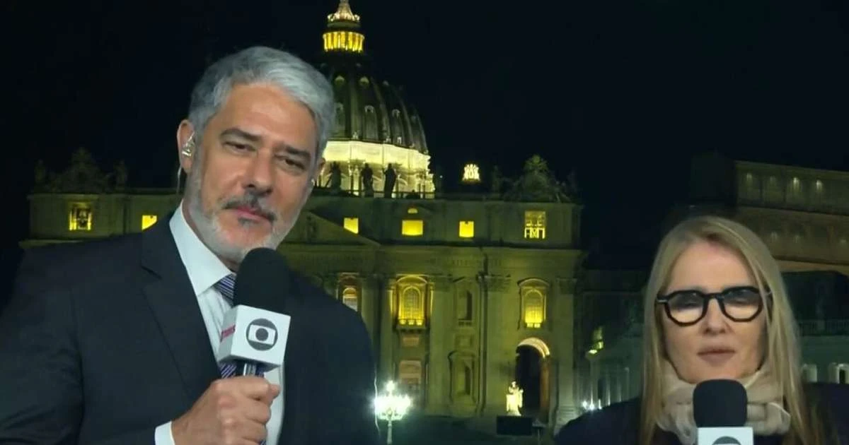 Por que Ilze Scamparini e William Bonner tiveram um 'climão' na cobertura do 'Jornal Nacional' do conclave do substituto do Papa Francisco?