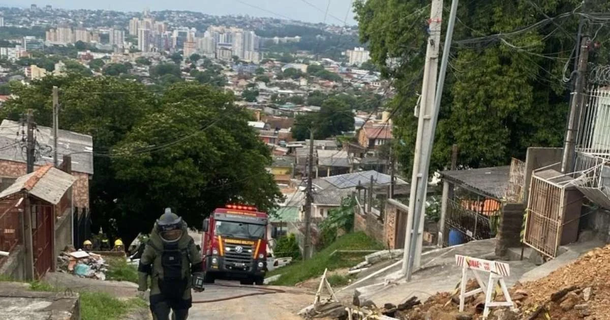 Suspeita de bomba mobiliza Bope em bairro da zona Leste de Porto Alegre nesta quarta-feira