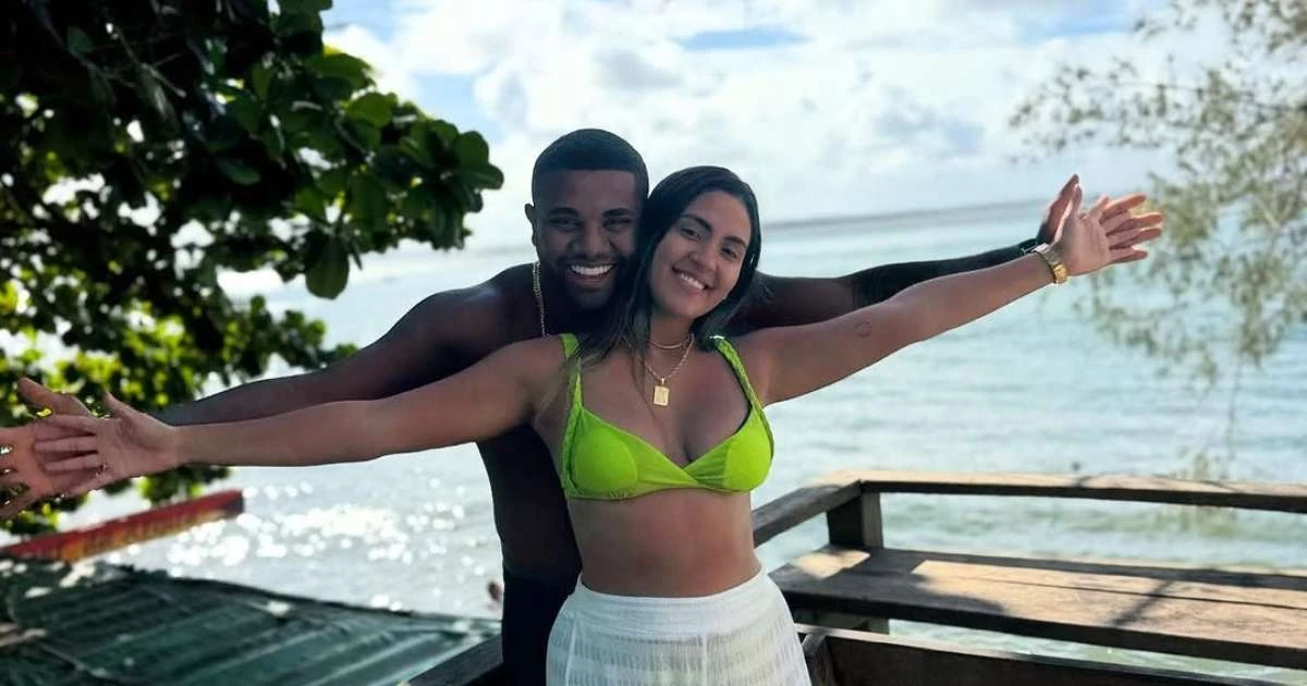 Davi Brito termina com namorada e apaga anúncio do 1º filho