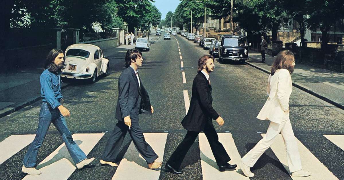 O detalhe na capa de Abbey Road que sinaliza uma ruptura para os Beatles