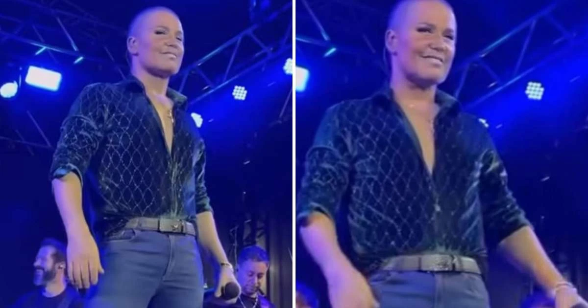 Eduardo Costa surge irreconhecível em show e web compara com Xuxa: o que mudou?