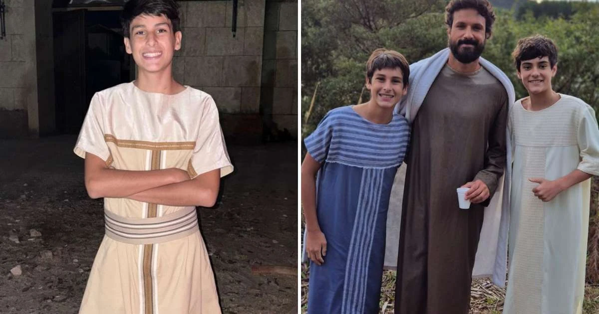 Pedro Camargo celebra estreia na série bíblica 'Paulo, o Apóstolo': 'Muito feliz'