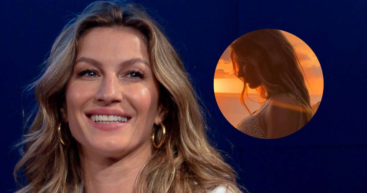 Como cresceu! Grávida de 8 meses, Gisele Bündchen mostra barrigão pela primeira vez: 'A felicidade é'