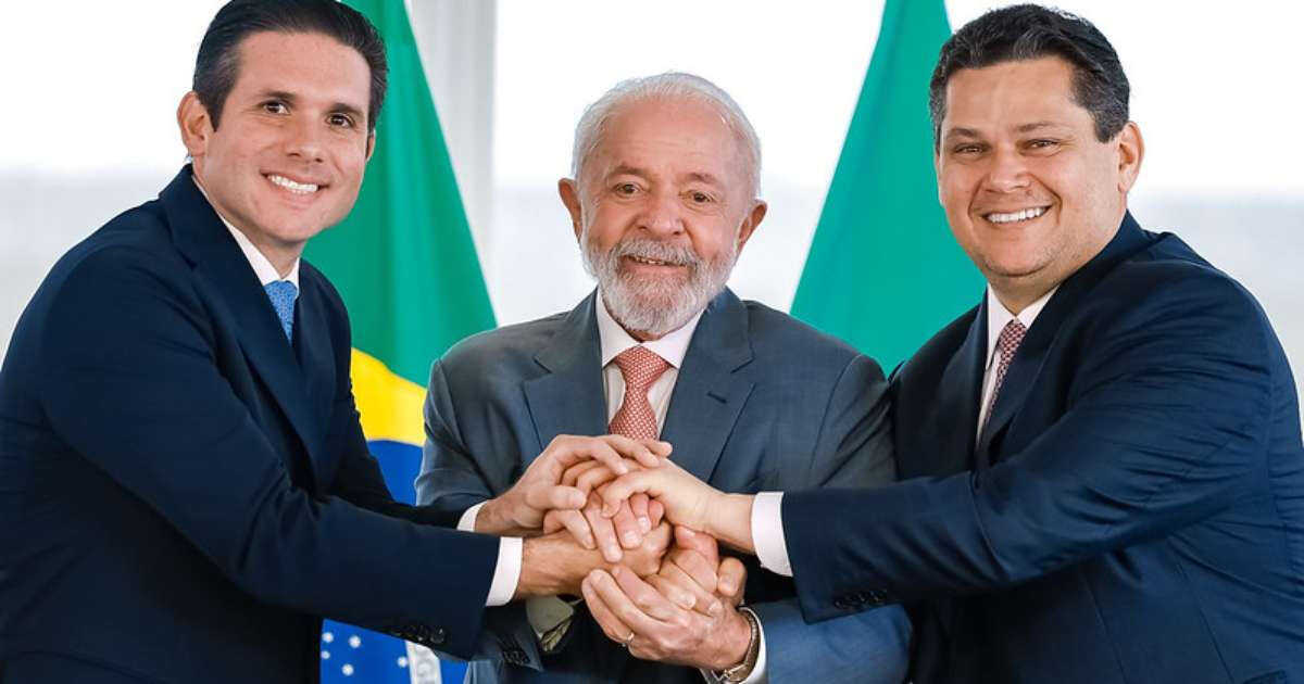 Lula diz a Motta e Alcolumbre que eles 'não terão problema na relação' com o Planalto