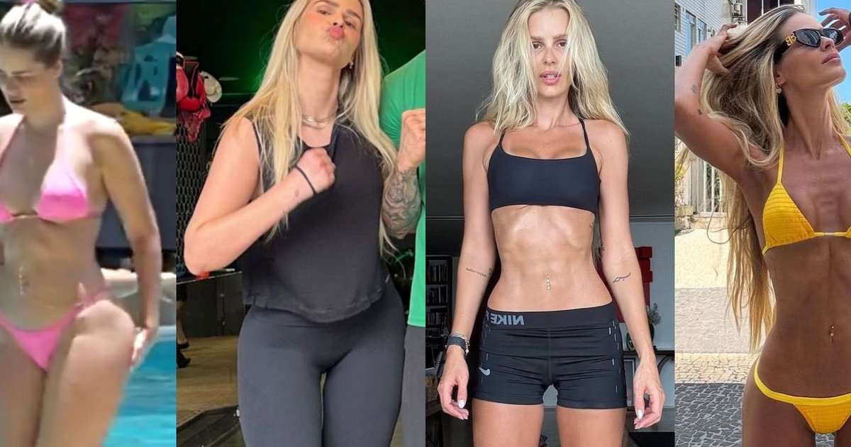 Yasmin Brunet antes e depois do lipedema: respire fundo antes de ver 40 fotos da mudança radical da modelo, que secou 15 kg com dieta e exercícios