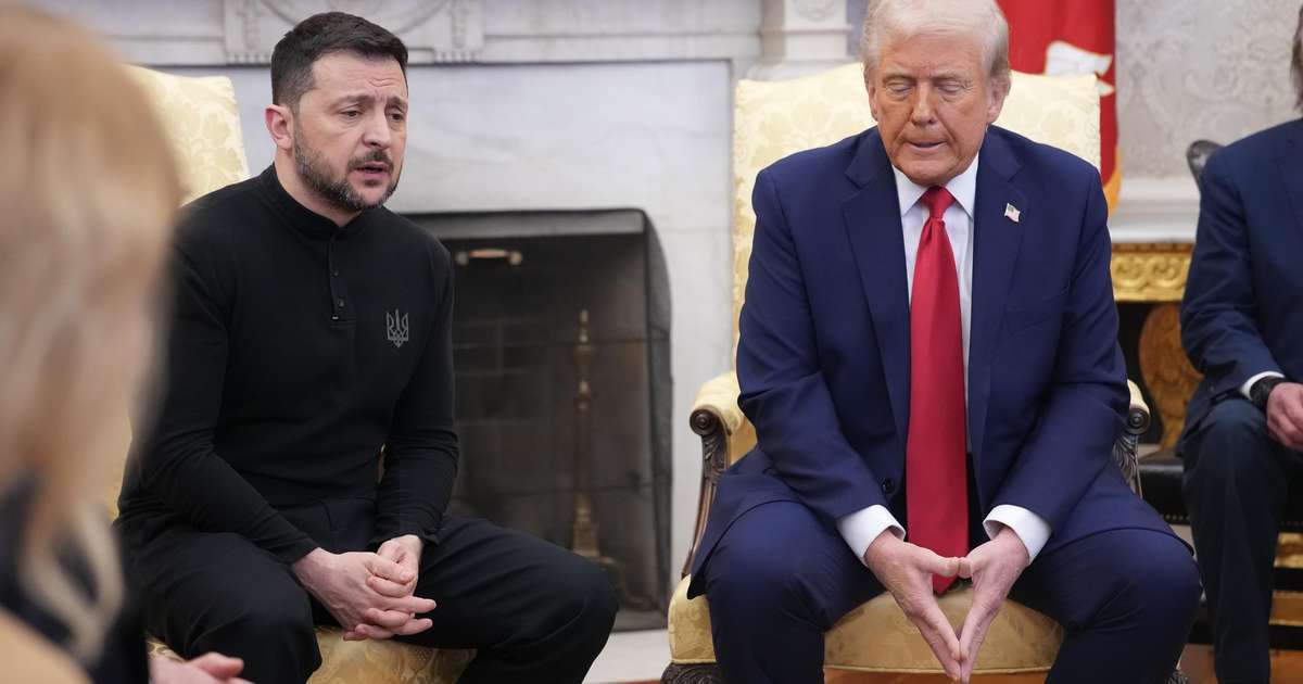 Após discussão, Zelensky agradece apoio de Trump e Estados Unidos