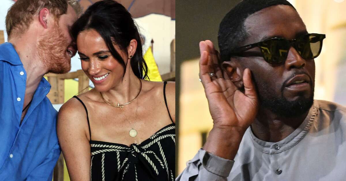 Membro da Família Real pode estar envolvido com P. Diddy; Meghan e Harry querem usar polêmica em favor deles. Entenda!