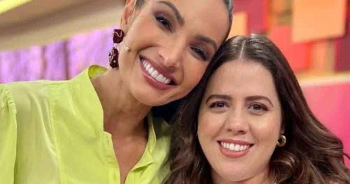 Patrícia Poeta inicia o 'Encontro' com recado de apoio à Tati Machado; veja