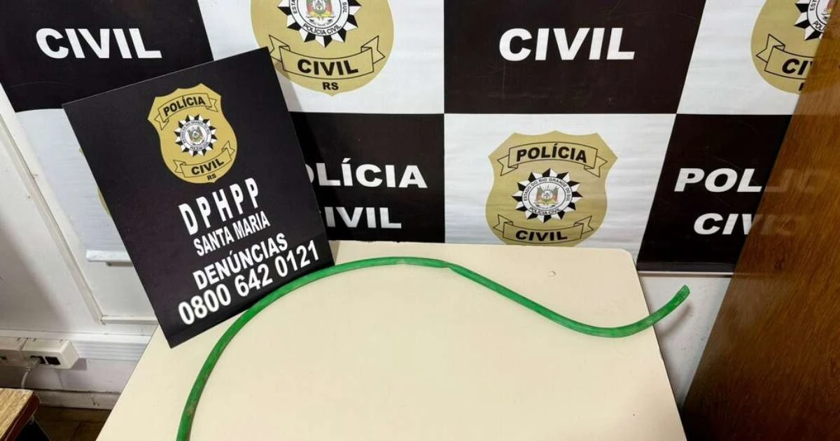 Polícia Civil prende homem suspeito de homicídio com corpo encontrado em geladeira em Santa Maria