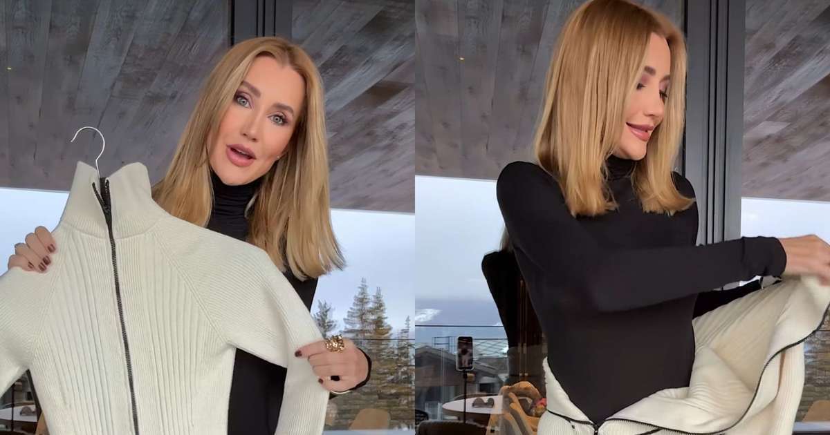 Na Suíça, Ana Paula Siebert veste look luxuoso de R$ 70 mil; confira