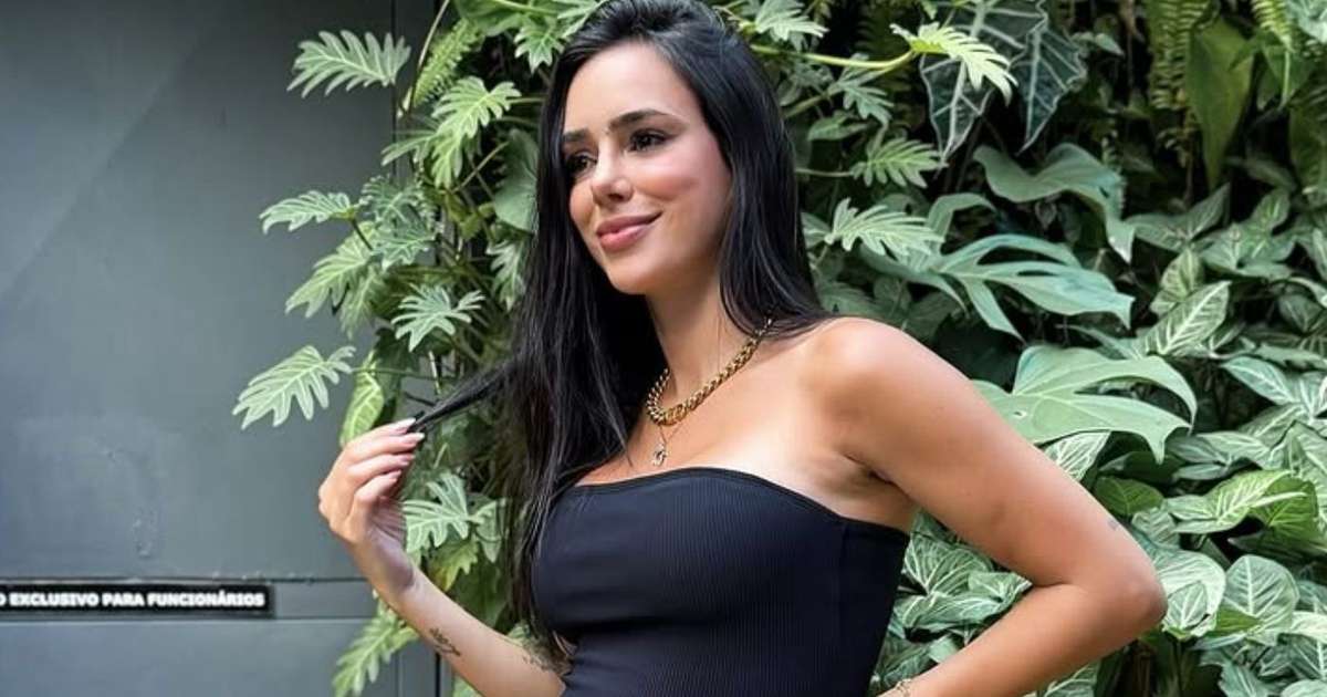 Fim da polêmica?! Bruna Biancardi, de vestido coladinho, valoriza barriga de grávida em foto e toma atitude após ataques com suposta traição de Neymar