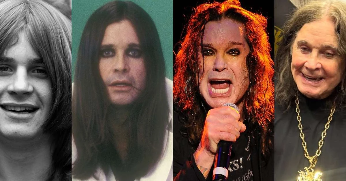 Antes e depois de Ozzy Osbourne em 34 fotos: dos anos 70 aos últimos dias de vida, cantor teve transformações impactantes e se provou uma lenda do rock