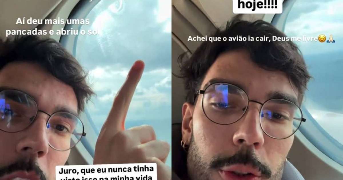 Outro avião? Cantor Luan Pereira revela momento de pavor em voo: 'Achei que ia cair'