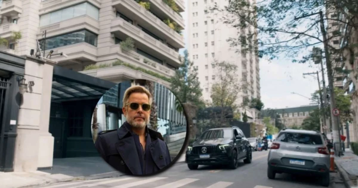 Rua de bilionários onde Ferette mora em 'Três Graças' já foi endereço de Faustão
