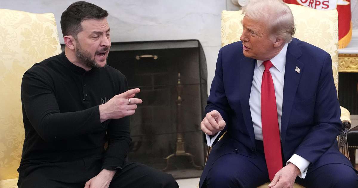 Trump acusa a Zelensky de 'flertar com a Terceira Guerra Mundial' em tensa reunião na Casa Branca