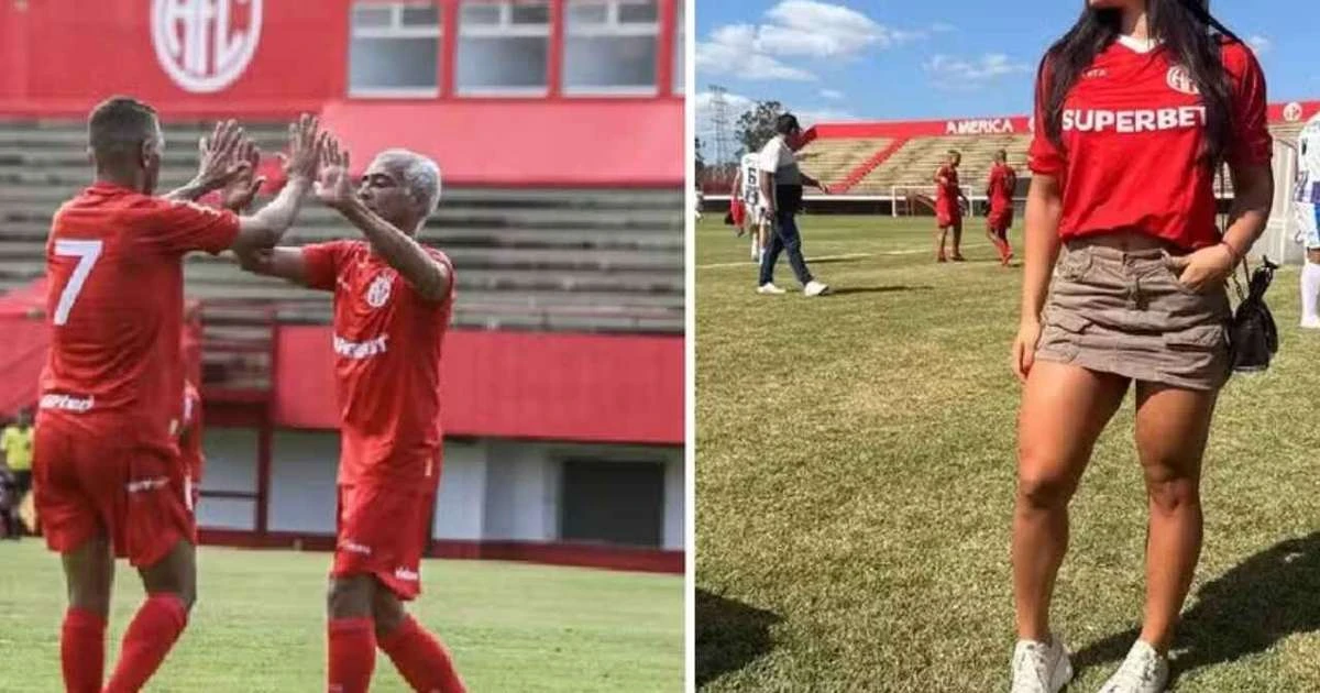 Com 22 anos, namorada de Romário encara realidade de torcedora