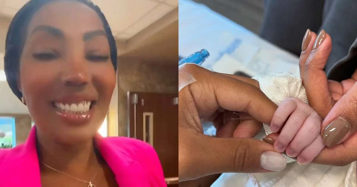 Mãe de Ludmilla se emociona ao falar sobre nascimento da neta: 'Ela é perfeita'