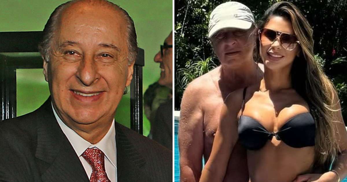 Lembra dele? Ex-presidente da CBF posa com namorada 51 anos mais nova: 'Te amo'