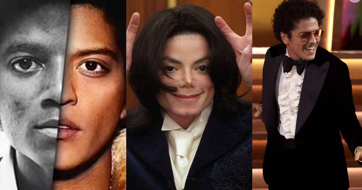 Por que falam que o Bruno Mars é filho do Michael Jackson? Entenda a teoria bizarra que conecta os dois cantores