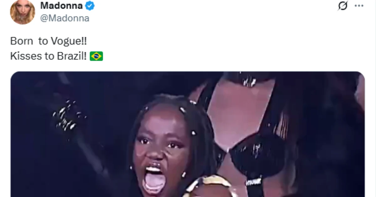 Indireta ou saudade? Em dia de show de Gaga, Madonna relembra apresentação e manda recado para Brasil