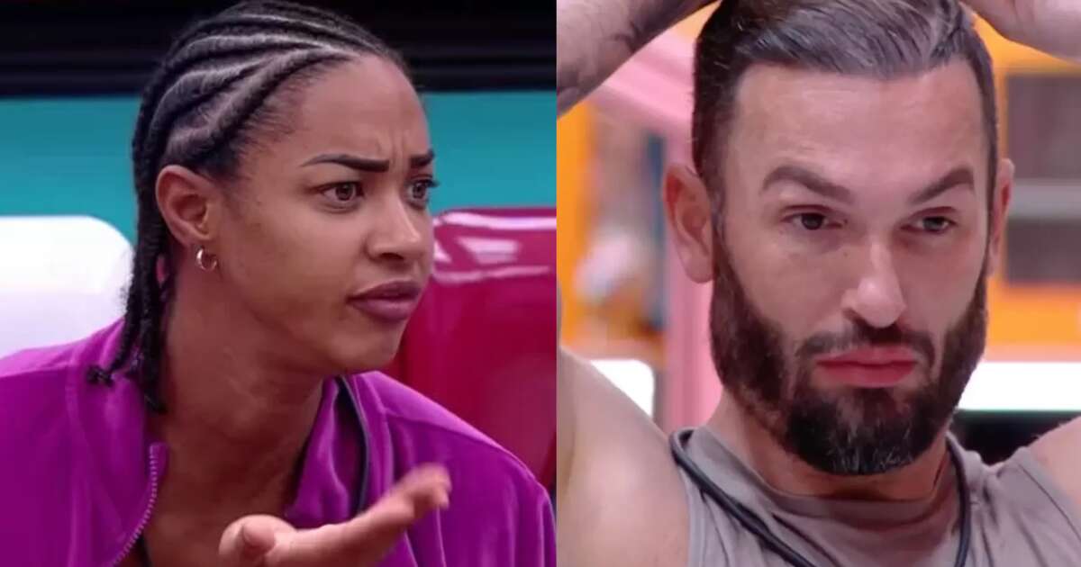 BBB 25: Em dia estressada, Aline reclama de Diego: 'Não falou porque não quis'