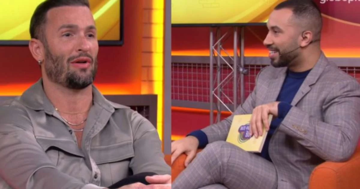 Vai rolar? Diego Hypolito e Gil do Vigor revelam flerte no Bate-Papo BBB: 'Tinha crush'
