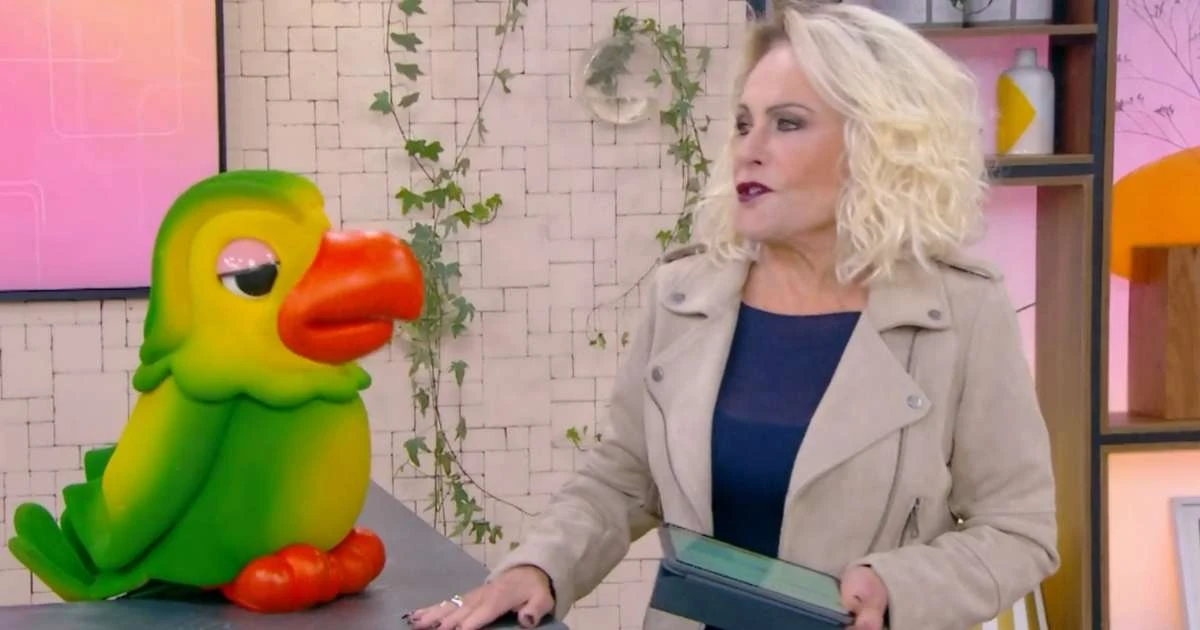 Ana Maria Braga dá bronca em Louro Mané ao vivo no Mais Você: 'Larga a mão de ser machista!'
