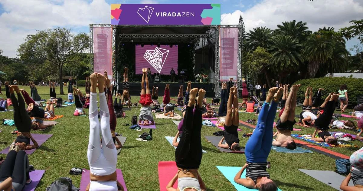 Virada Zen ocupa São Paulo com bem-estar e saúde mental