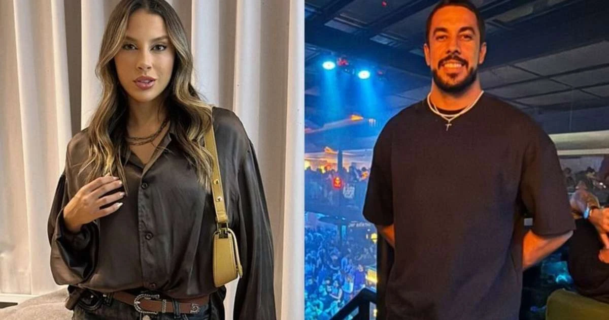 Renata e Maike vivem romance fora do 'BBB 25' e são vistos em festa