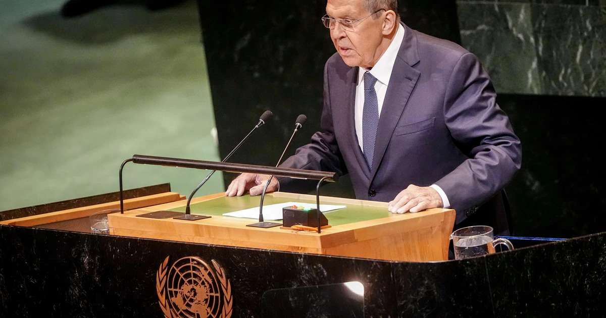 'Qualquer ataque contra a Rússia será respondido de forma decisiva', diz Lavrov, na ONU