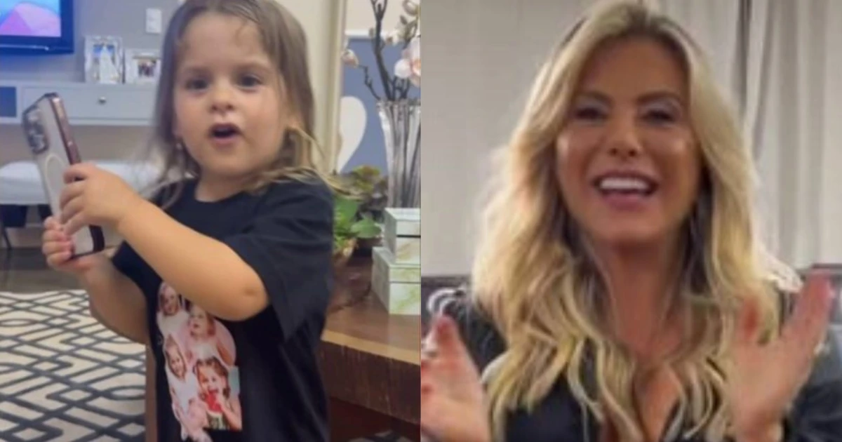 Futura influencer? Maria Flor, filha de Virginia, impressiona a avó com talento precoce: 'Ela produz'
