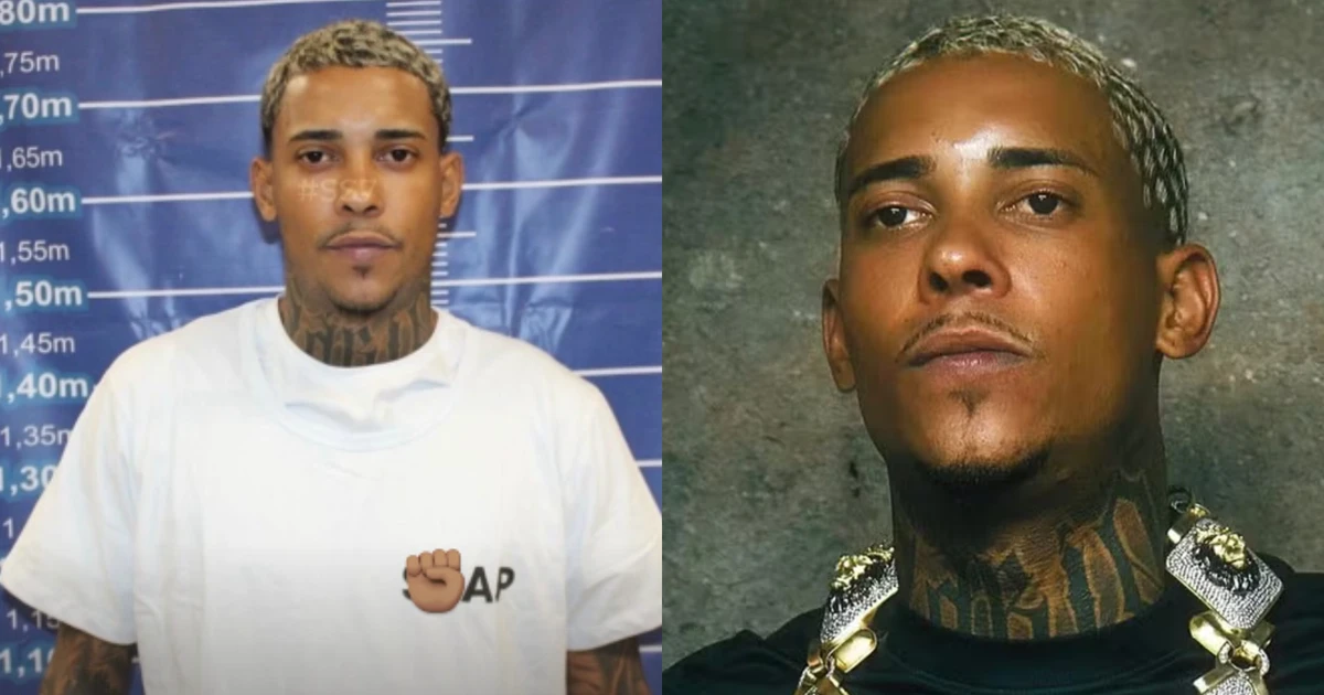 MC Poze do Rodo publica foto da prisão e desabafa: 'Você passará por coisas que não merece'