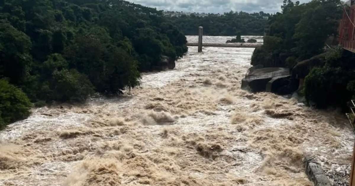 Atração no interior de SP é fechada por causa de nível alto do Rio Tietê após chuvas