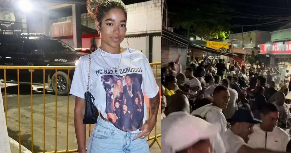 'Vencemos': esposa de MC Poze do Rodo, Vivi Noronha comemora liberdade do funkeiro e filma 'festa' de fãs em frente ao presídio