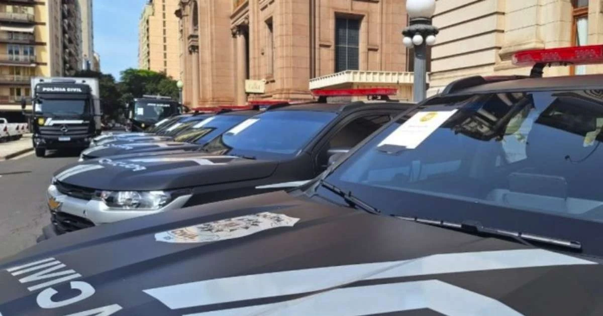 Mais de R$ 87 milhões em viaturas e equipamentos reforçam forças de segurança no RS