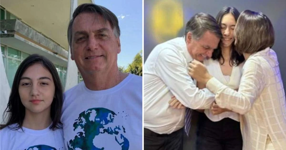 Quem é Laura Bolsonaro? Conheça a única filha que terá contato com o pai durante a prisão