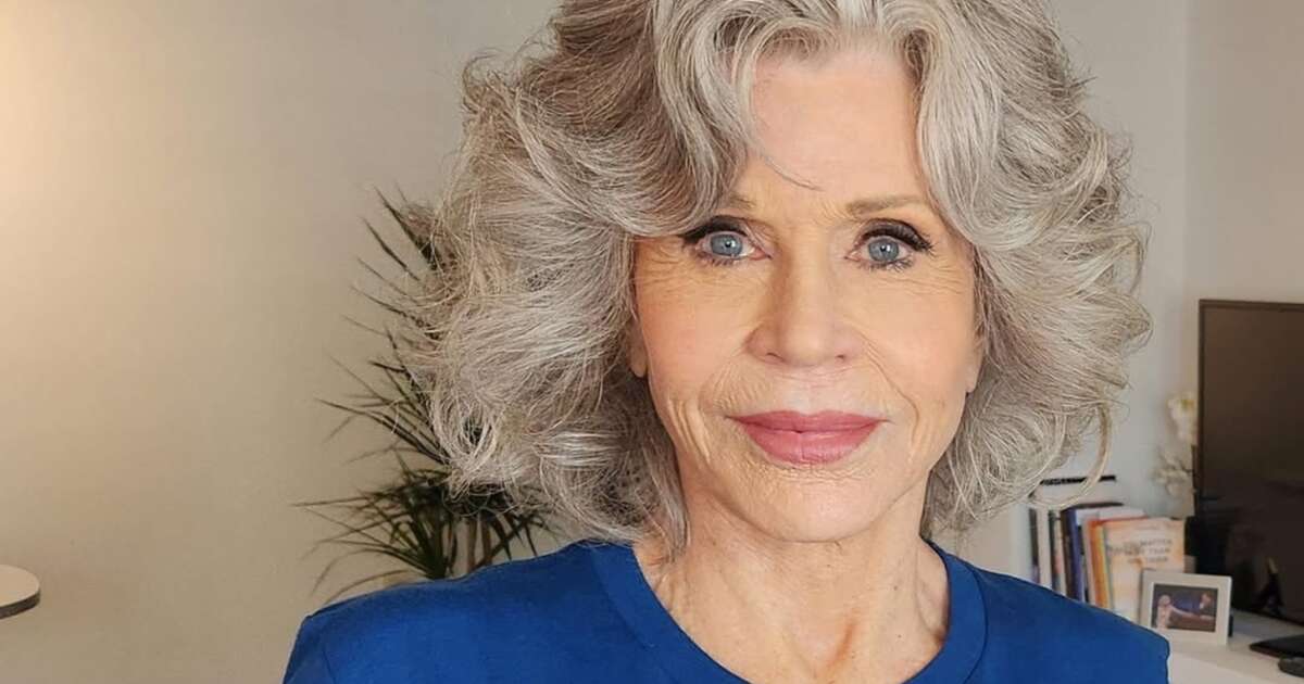 Jane Fonda relembra de quando espantou um urso de casa para proteger o neto