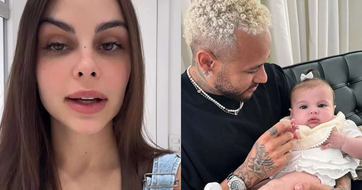Amanda Kimberlly se pronuncia sobre sumiço de Neymar na vida da filha: 'Essa história'