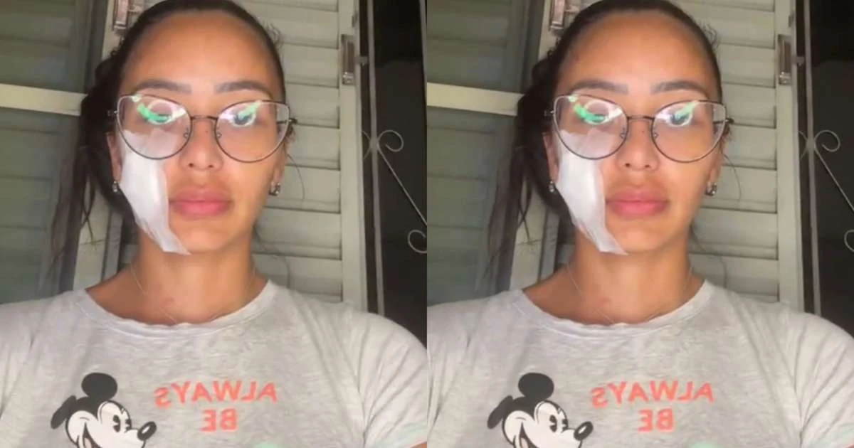 Ex-bailarina do Faustão é esfaqueada pela mãe e pede ajuda na web