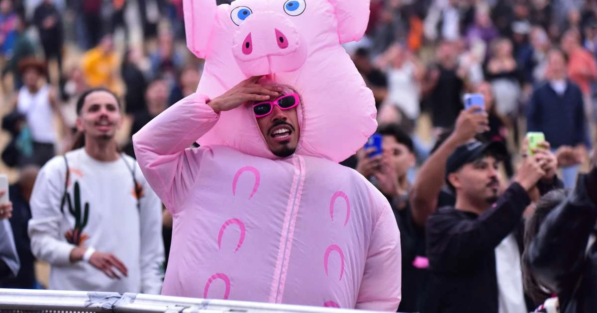 Porquinho da Paulista usa esparadrapo no The Town após ataque: 'me senti vulnerável'