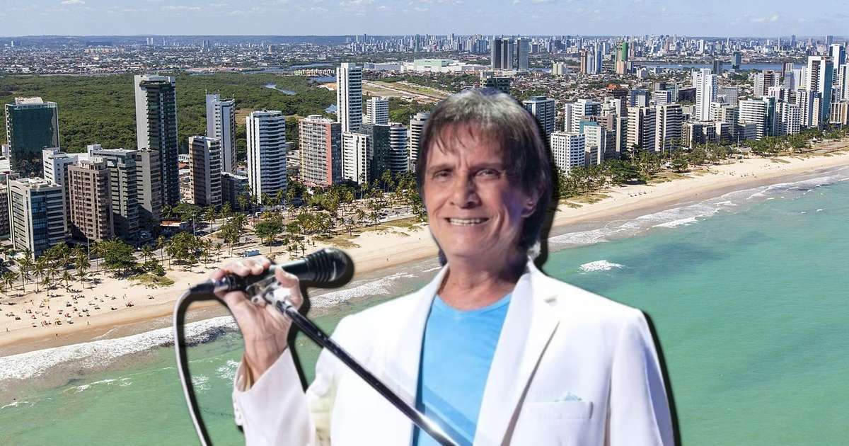 Roberto Carlos vai cantar de graça numa das praias mais belas do país após o Natal