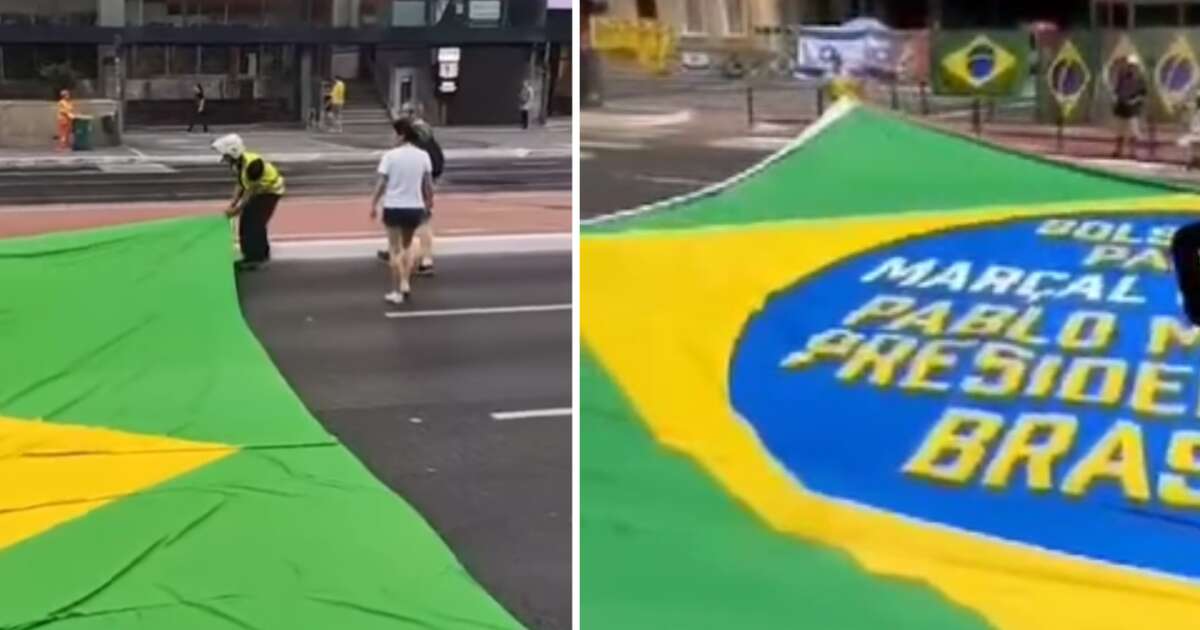 'Bolsonaro parou, Marçal começou': Nunes pede que polícia investigue quem criou bandeira usada no ato de 7 de Setembro