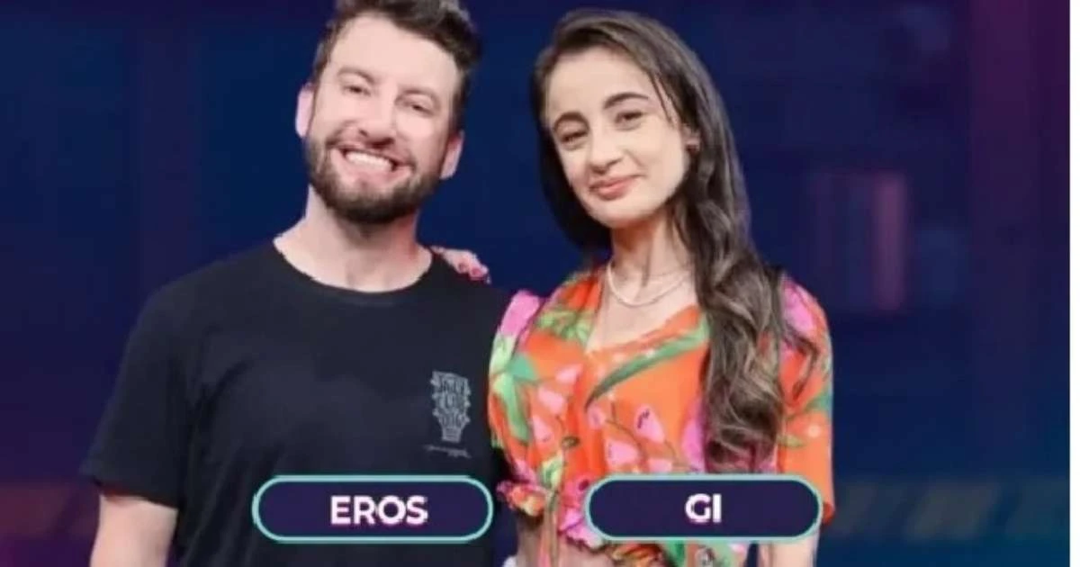 'Power Couple': Fora da casa, Gi e Eros tiram a máscara de dois casais