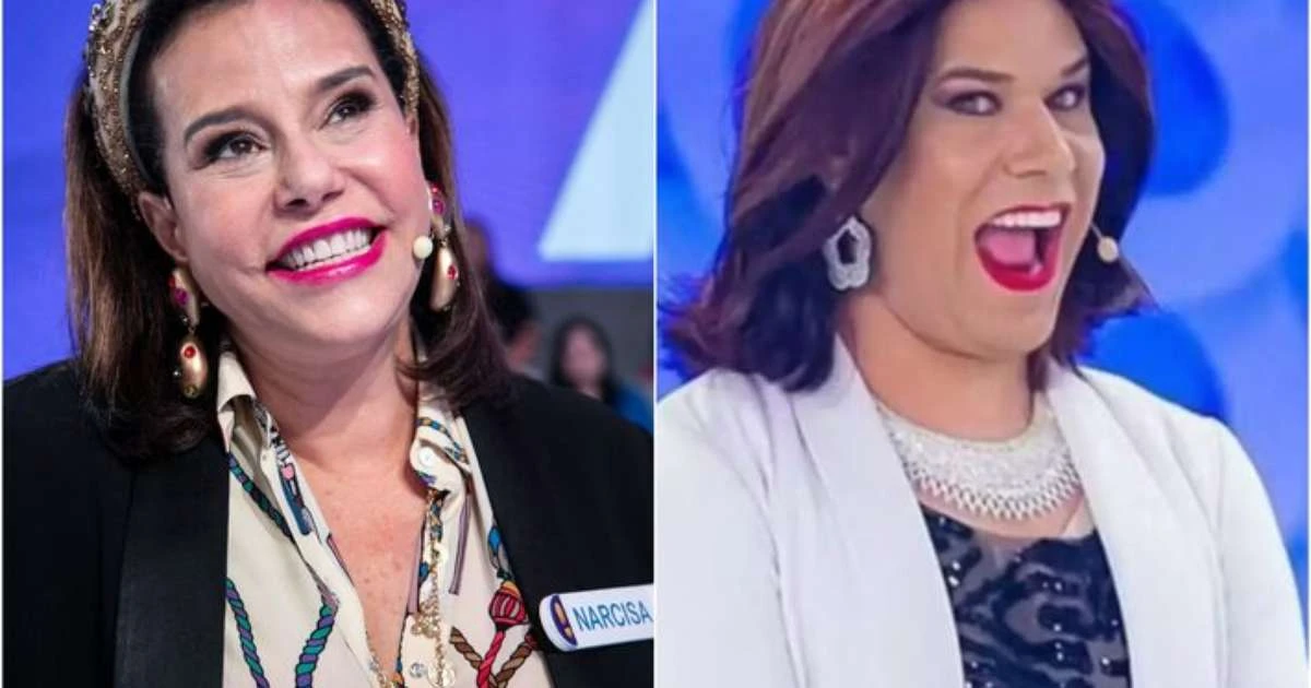 Narcisa critica Tiago Barnabé, que faz sua imitação no SBT: 'Humorista que não tem graça'