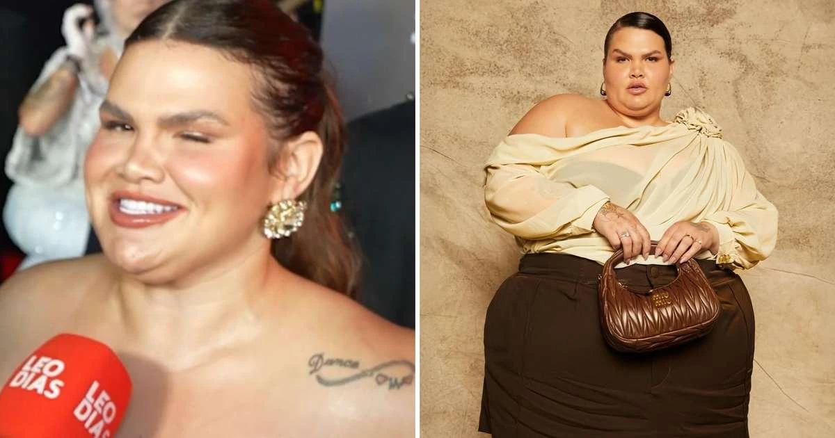 Thaís Carla sonha em retomar carreira nas passarelas após bariátrica: 'A moda está retrocedendo'